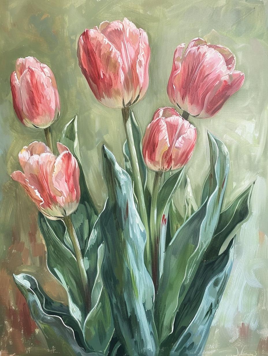 Rozkvetlé tulipány