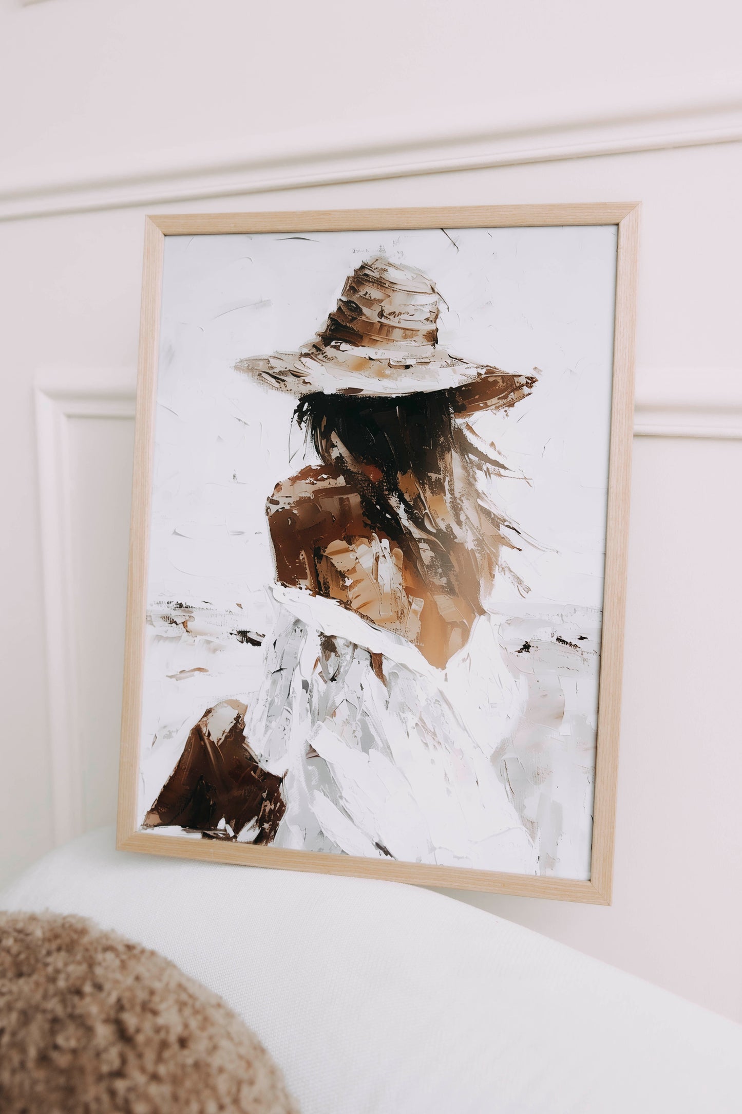 Fotorámeček světlé dřevo