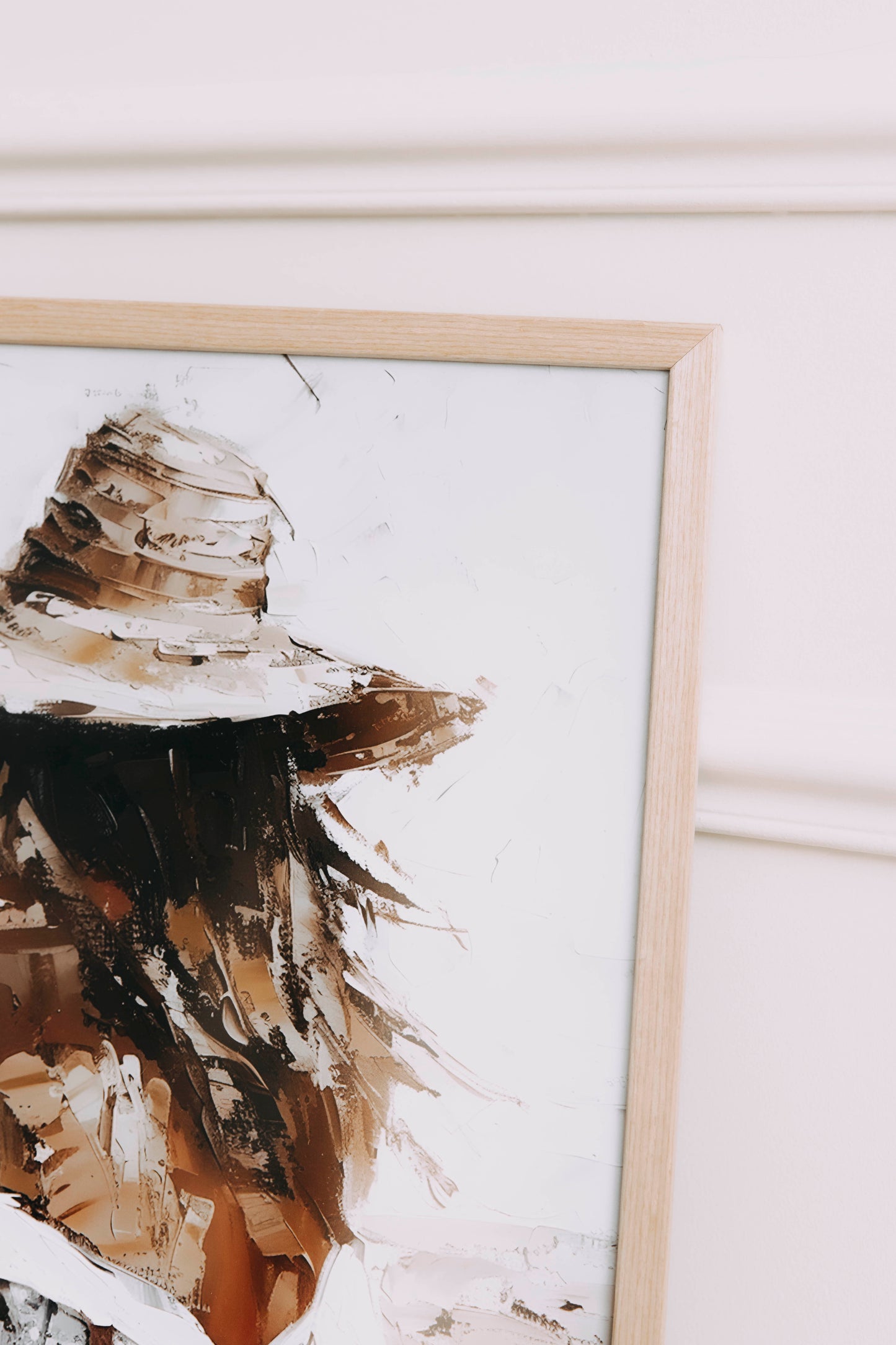 Fotorámeček světlé dřevo