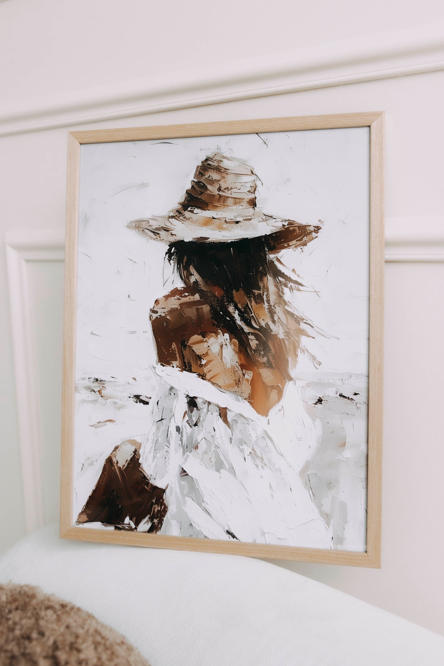 Fotorámeček světlé dřevo