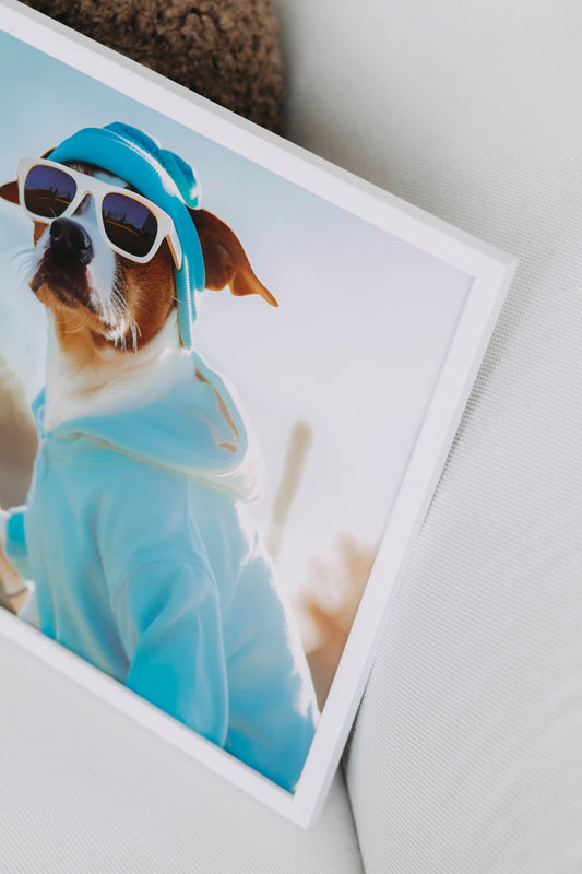 Fotorámeček bílý