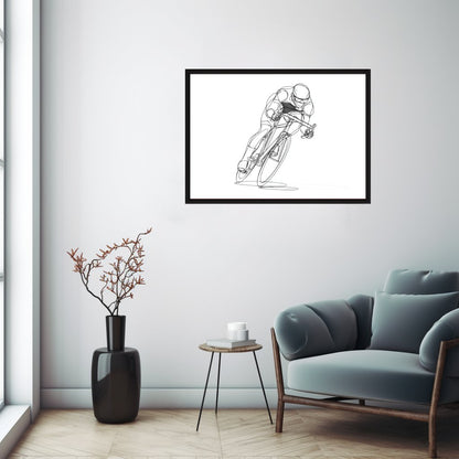 Rychlost na kole - Linie v pohybu