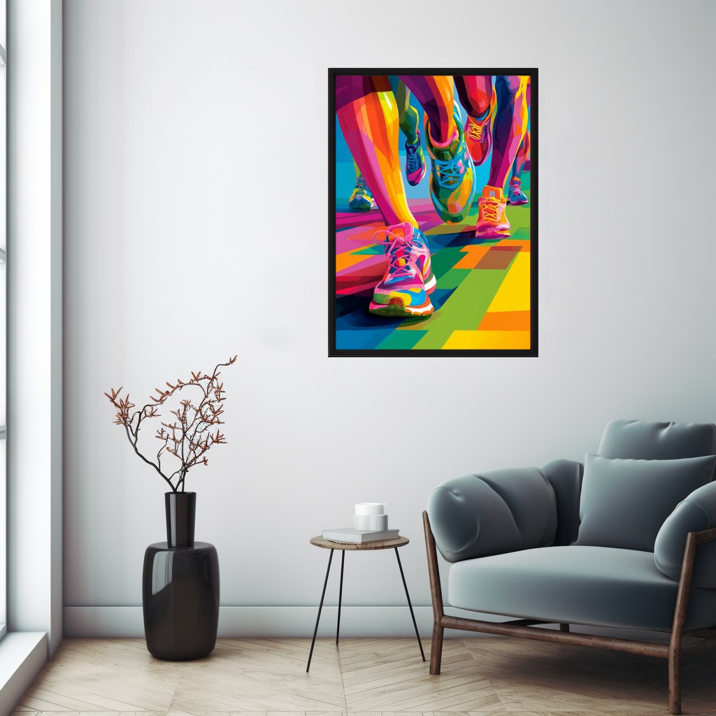 Běžecké tempo v barvách