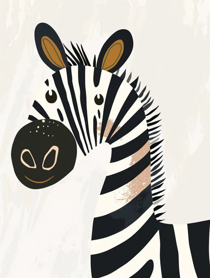 Veselá zebra